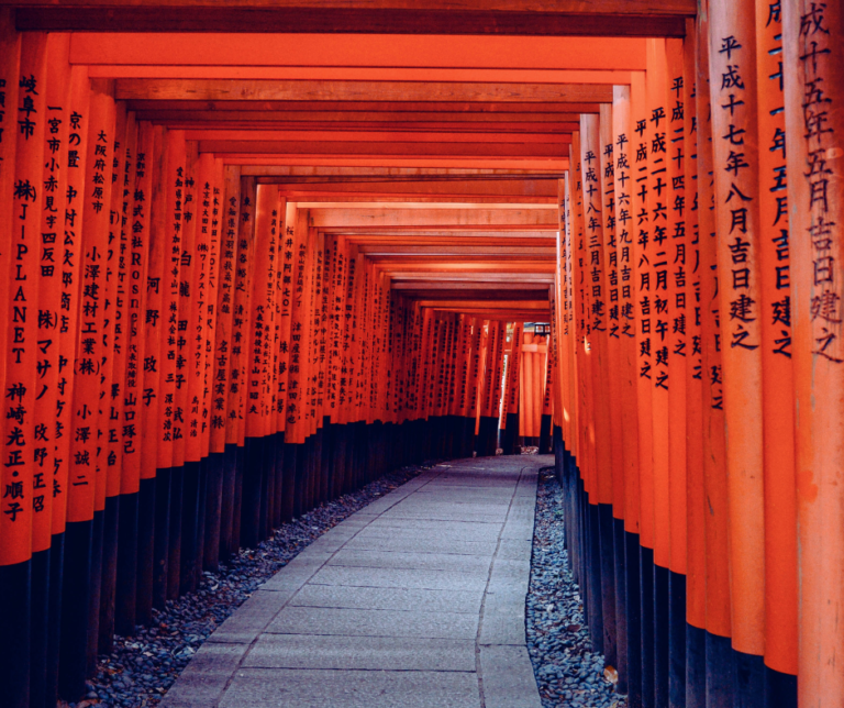 Durante o Período Heian (794-1185), Kyoto floresceu como o centro da cultura e da aristocracia japonesa. Foi nessa época que surgiram algumas das maiores obras literárias do Japão, como "O Conto de Genji" (Genji Monogatari), escrito por Murasaki Shikibu, considerada a primeira obra de ficção em prosa do mundo. A cidade também se tornou um polo do desenvolvimento artístico e religioso, com a consolidação do budismo e do xintoísmo em templos imponentes. O Kinkaku-ji (Pavilhão Dourado) e o Ginkaku-ji (Pavilhão Prateado) são exemplos da sofisticação arquitetônica que floresceu nesse período.