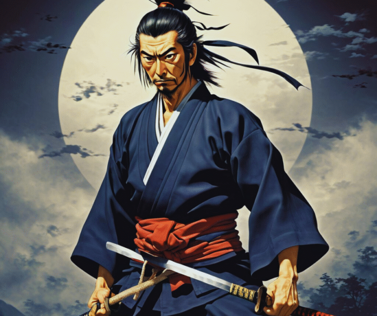 Seu legado transcende o tempo. Musashi tornou-se símbolo da busca pelo aperfeiçoamento constante, da coragem diante do desconhecido e da disciplina implacável. Seu nome está presente na cultura popular japonesa, em filmes, mangás, animes e livros, como o clássico romance "Musashi" de Eiji Yoshikawa, que romantiza sua vida de forma épica.