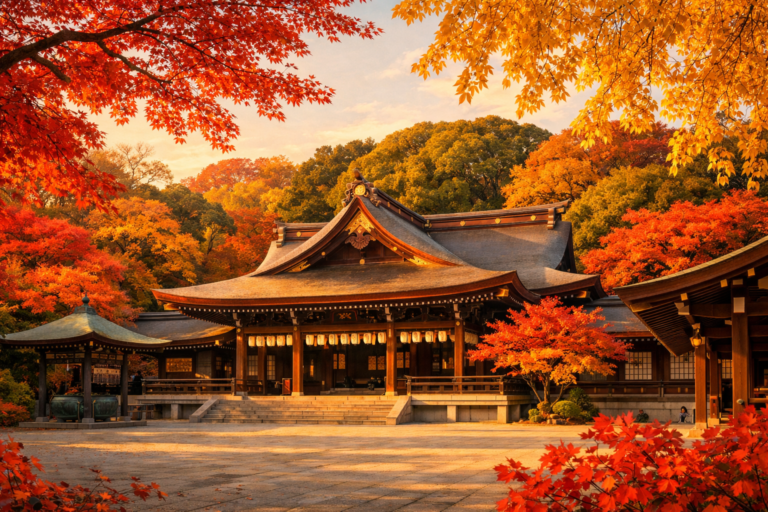 naugurado oficialmente em 1920, o Santuário Meiji foi erguido graças a doações vindas de todo o Japão, refletindo o profundo respeito da população pelo imperador. A floresta que envolve o complexo também não é natural: mais de 100 mil árvores foram plantadas voluntariamente por pessoas de diversas regiões do país. Hoje, essa floresta se tornou um ecossistema maduro e harmonioso, funcionando como um verdadeiro pulmão verde em meio à maior metrópole do Japão.